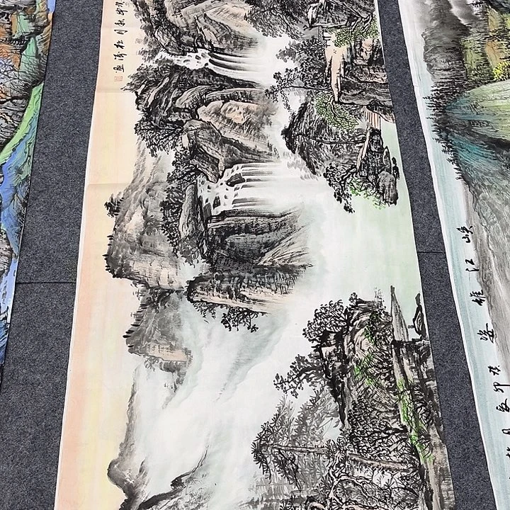 国画一二三一二三两四