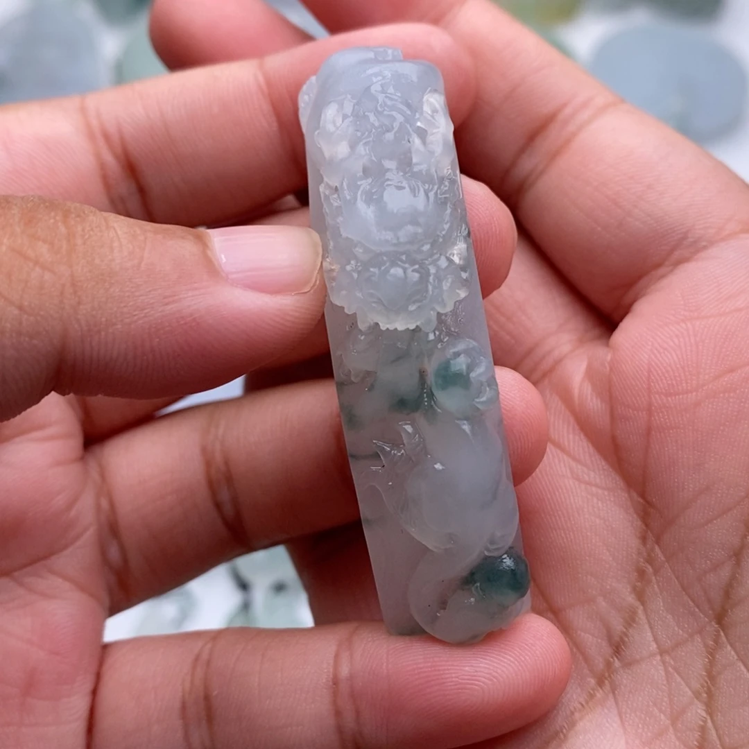 定制翡翠未镶嵌高*鑫天然缅甸翡翠a货