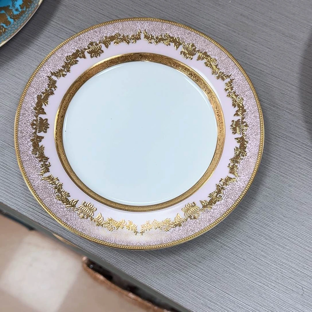 瓷片8形寸平盘福利价微瑕