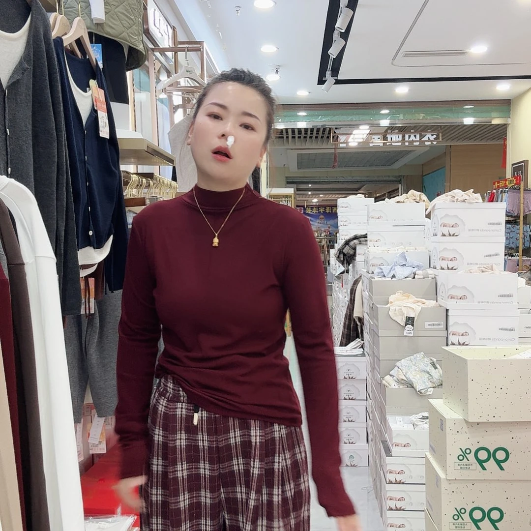 棉2623安哥拉红打底衣