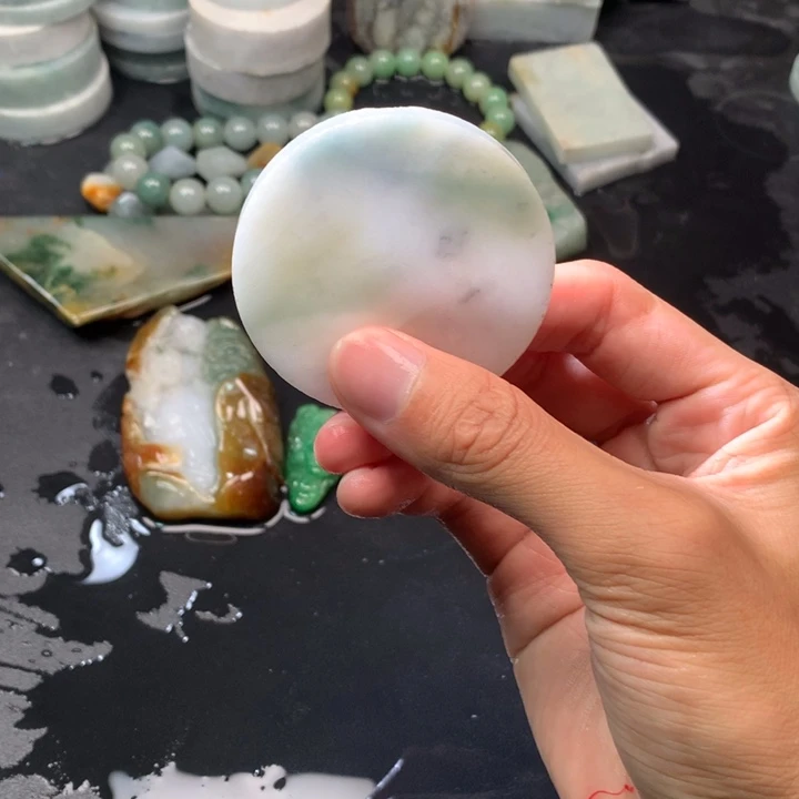 定制翡翠未镶嵌零****度纯天然缅甸翡翠