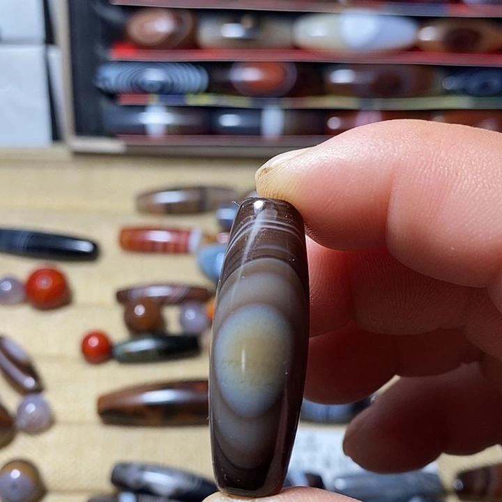 玛瑙/玉髓合金颈饰