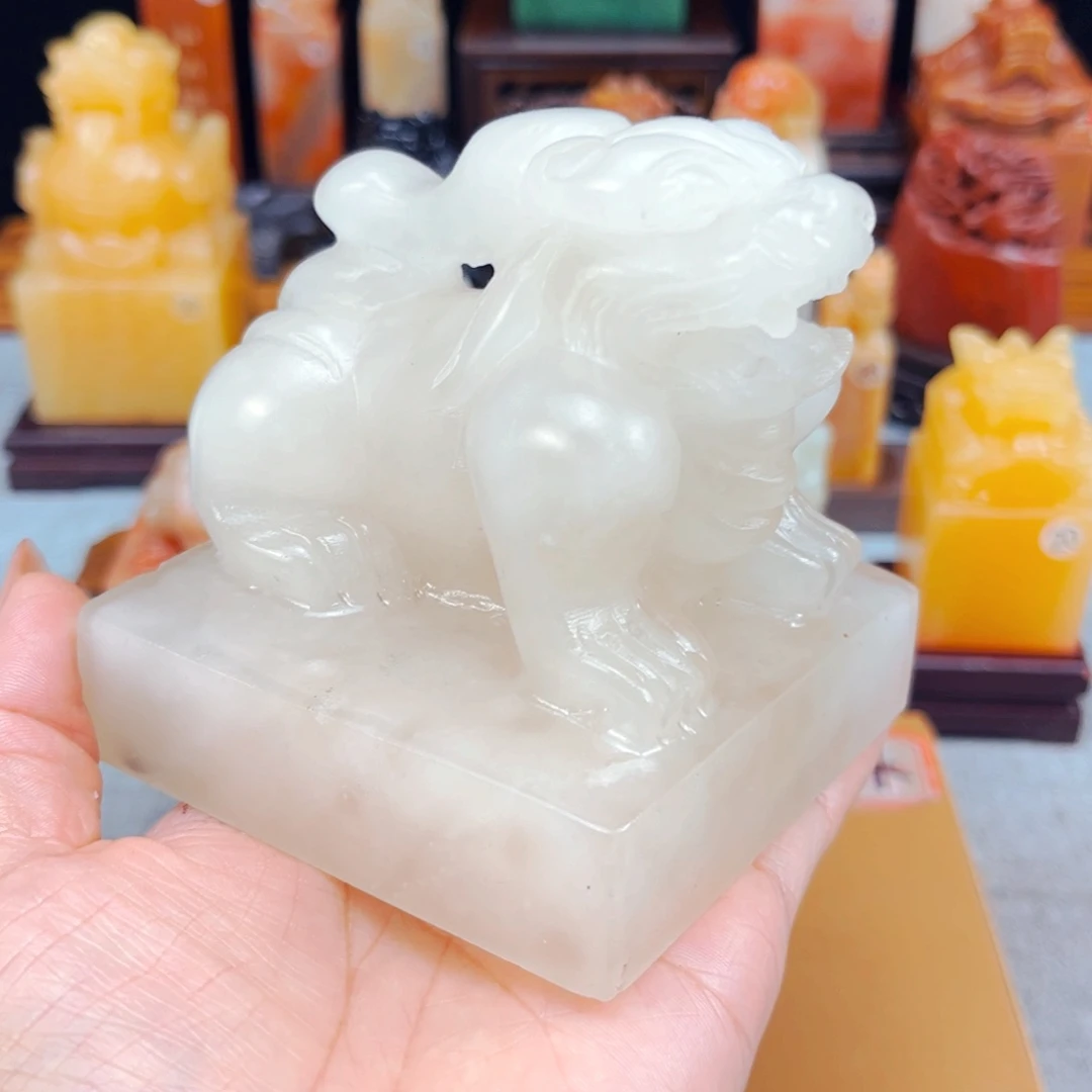 寿山石闪购商品瑕疵料8*8