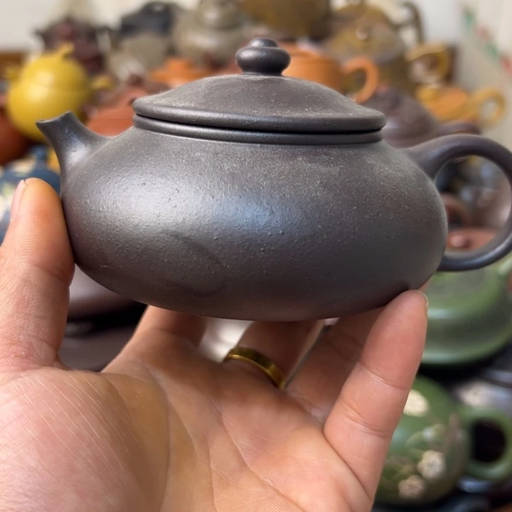 紫砂茶壶壶身起痘没有整口