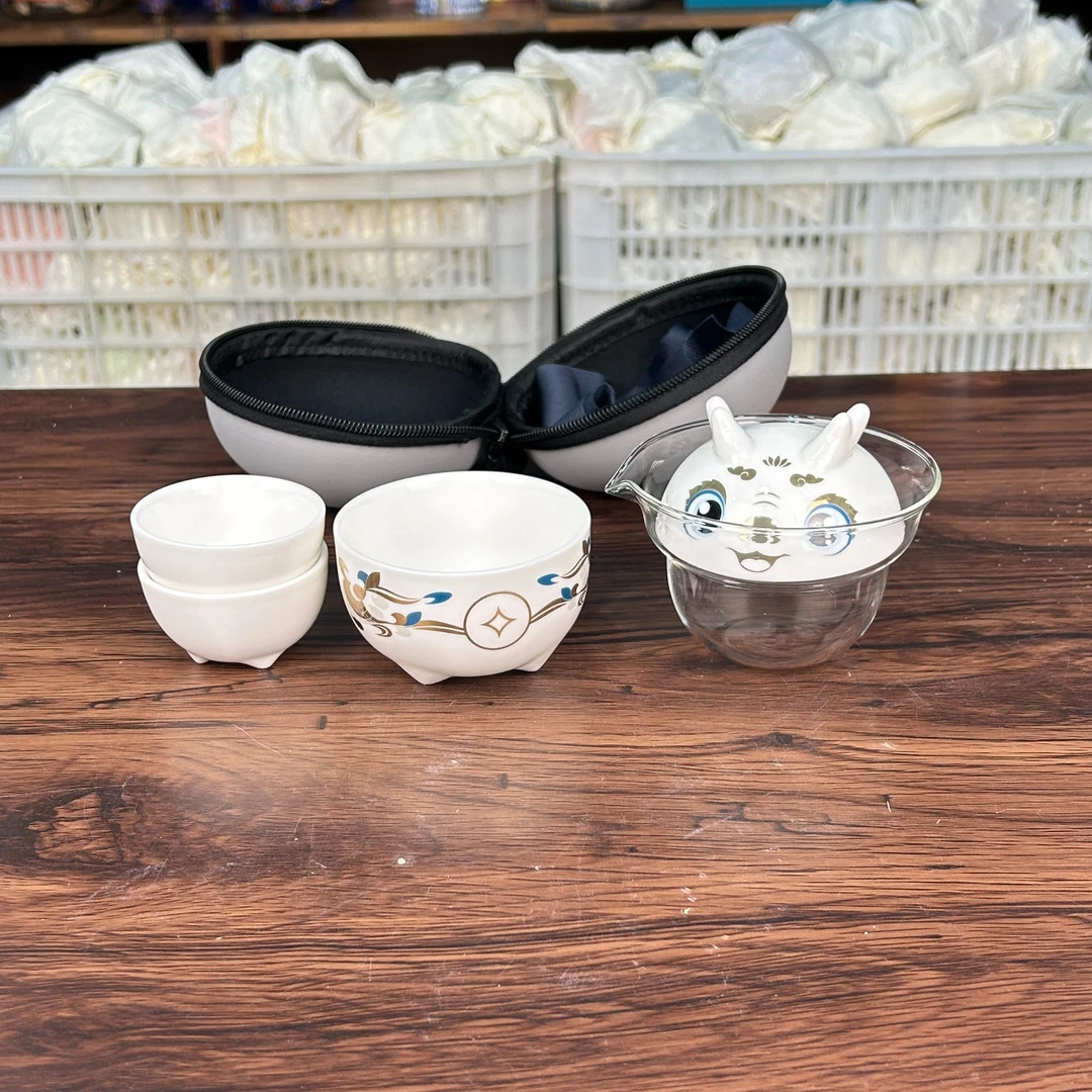 大海茶器@@YS466-小龙人旅行茶具