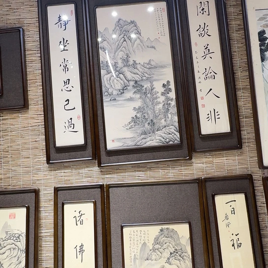 黑***帅版画真人手绘作品