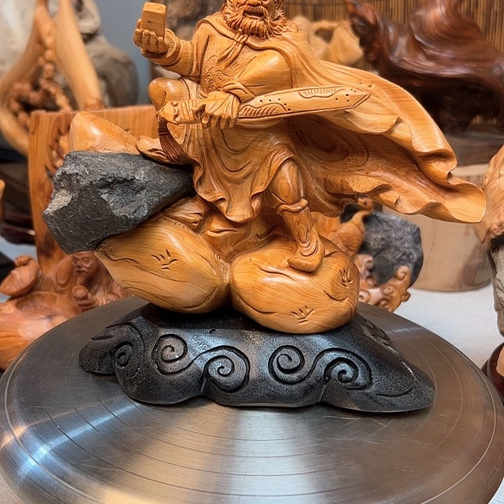 西***茄柏木摆件的设计和制作