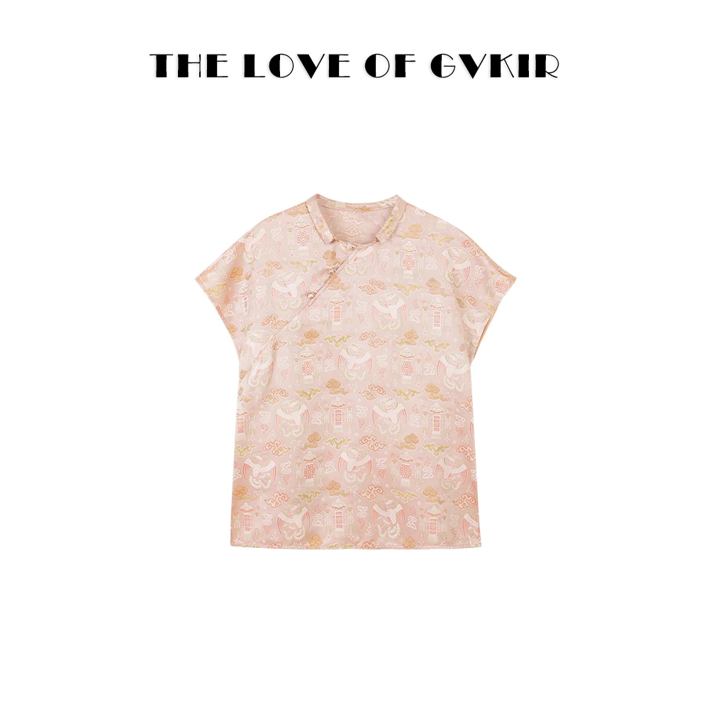 【方圆专属】新中式原创设计短袖上衣G252181-1