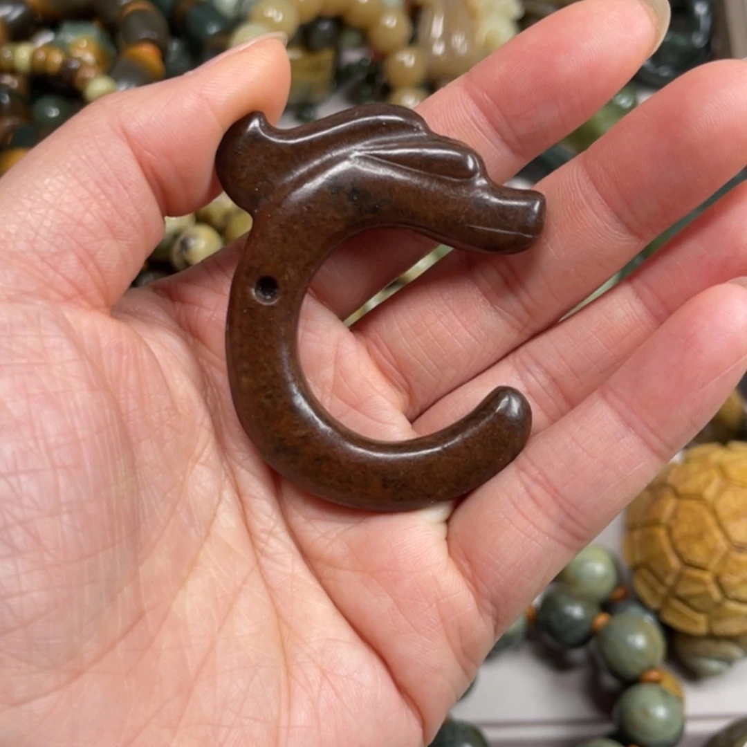 【闪购商品】岫岩河磨玉（透闪石质玉）未镶嵌挂件