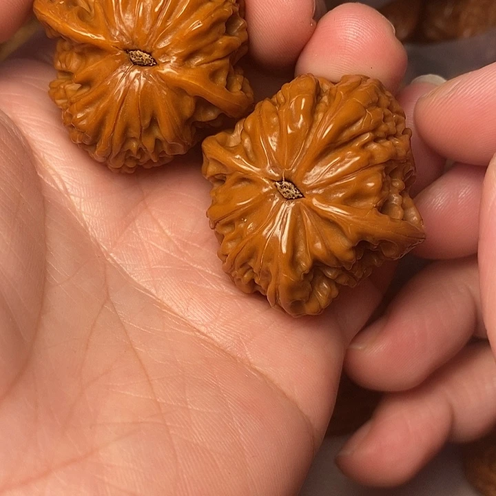 侯***皮文玩核桃吊坠磨38