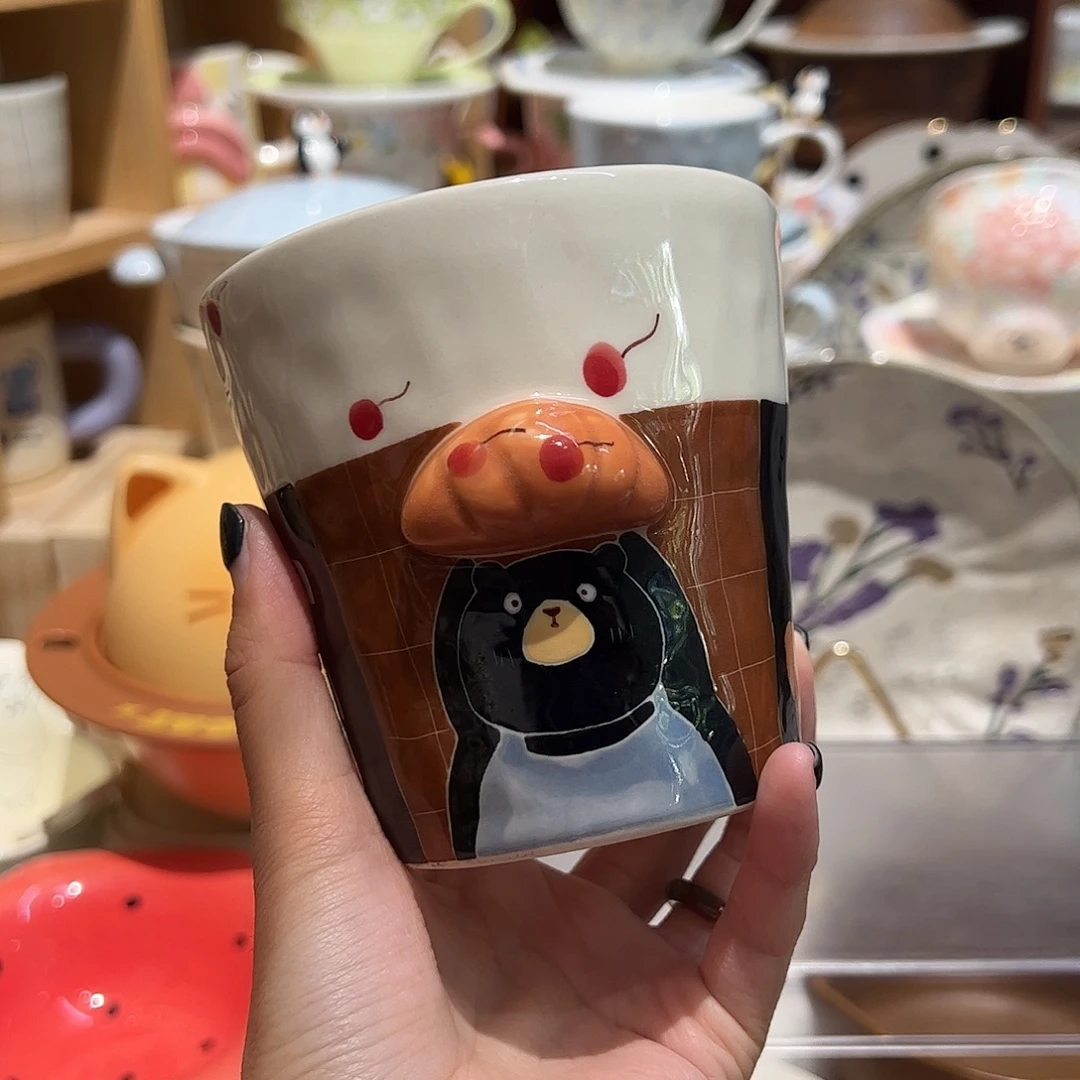 景德镇牛角包手握杯