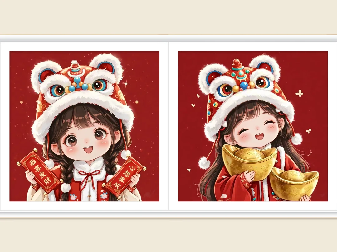 新疆长绒棉*福多多财满满60*60大格十字绣（精准印花）