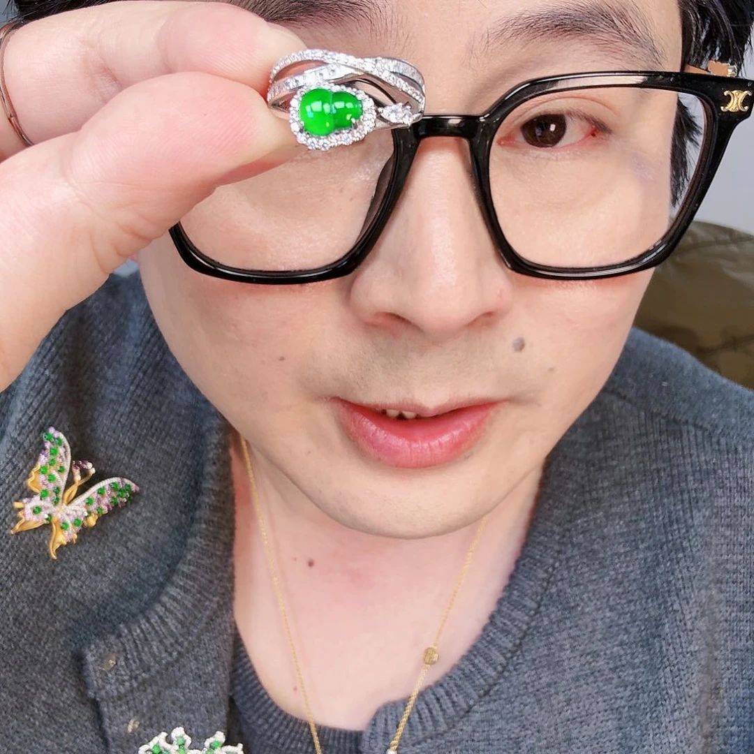 翡翠颈饰未镶嵌一个