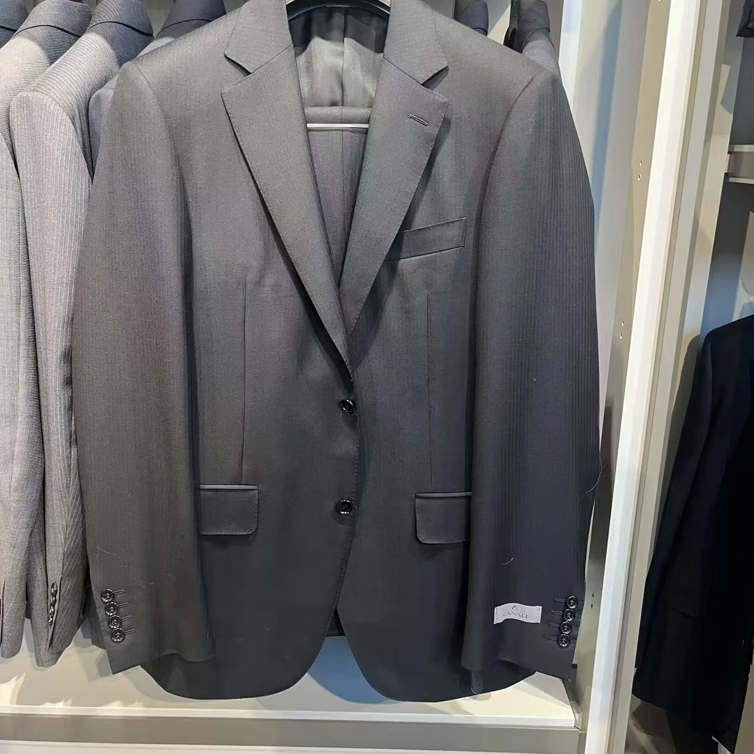 代C A N A L I  经典商务男 质感黑色套西