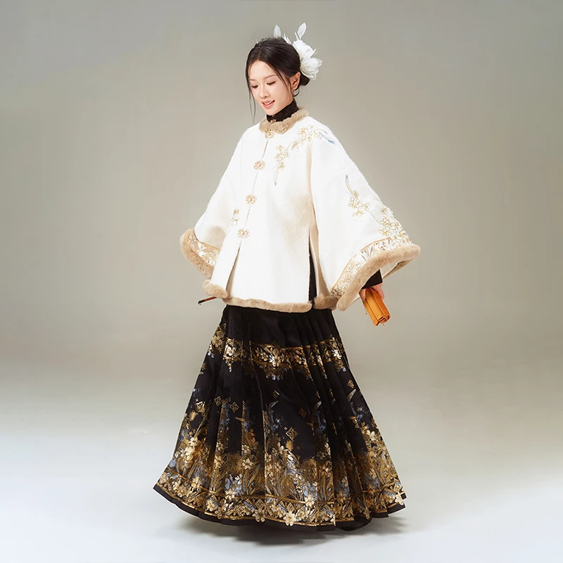 月渺境【凌净仙】水仙花马面裙汉服国风百搭