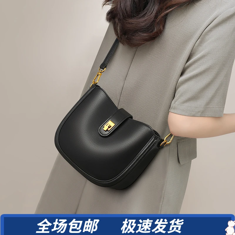 Calwan Keodh包包女包小众大容量简约单肩包生日礼物送女友送老婆