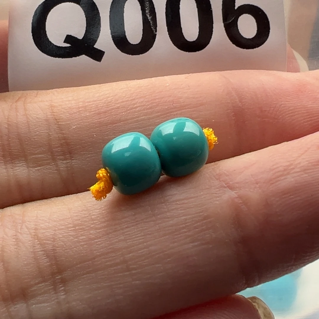 绿松石未镶嵌珠宝奇石卡6.5