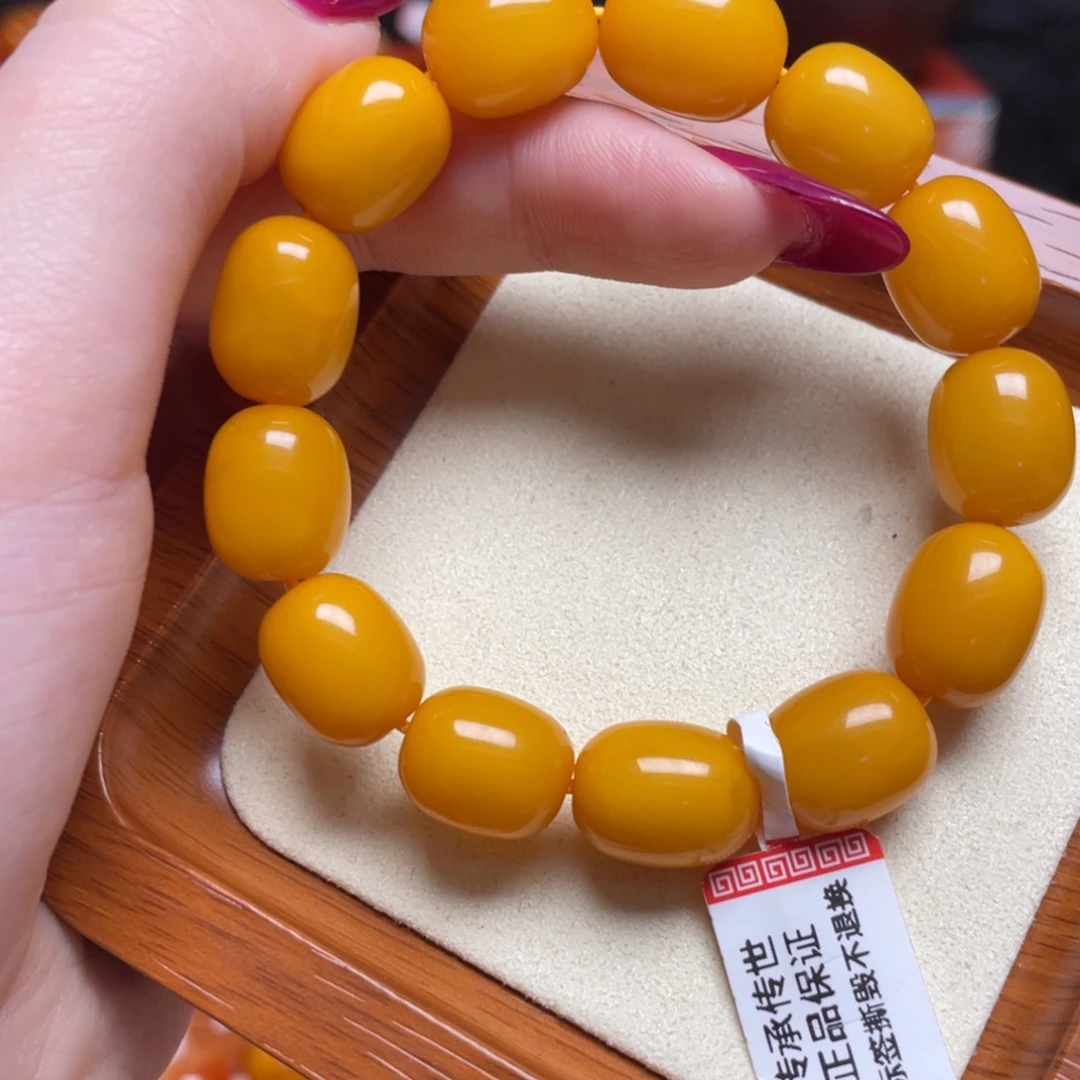 蜜蜡未镶嵌手链手串
