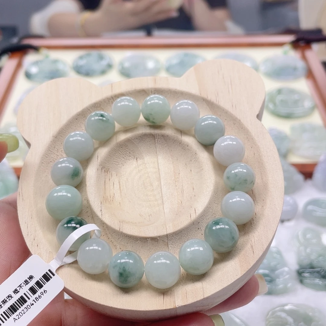 未镶嵌手链翡翠手串