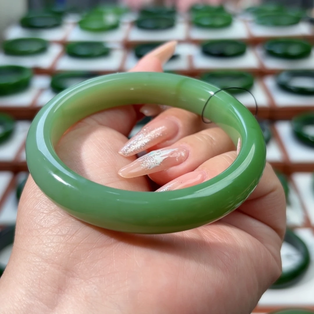 未镶嵌手镯和田玉57.58