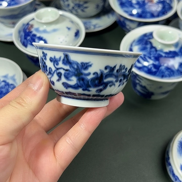 柴窑景德镇纯手工手绘