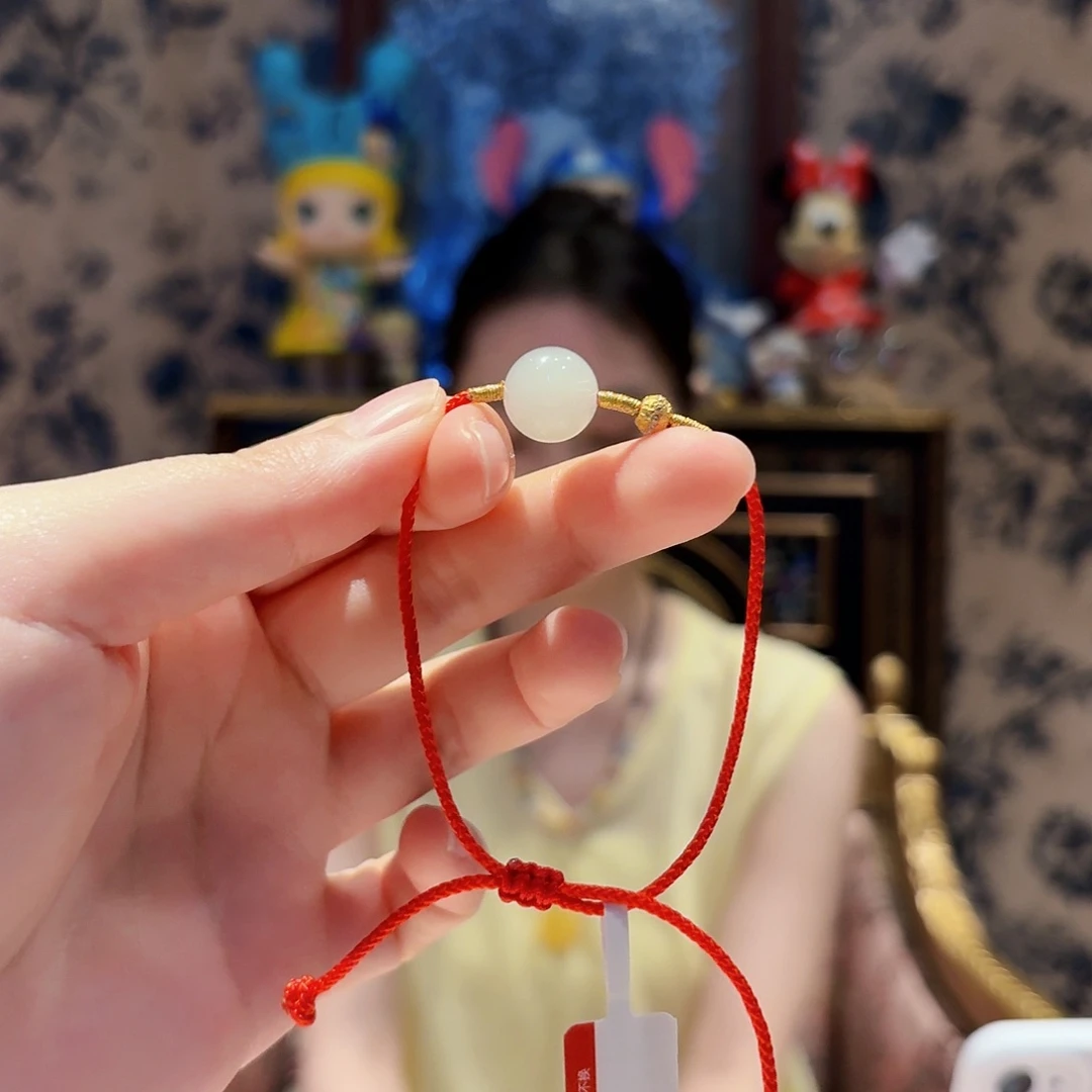 和田玉未镶嵌手绳多样性发其一