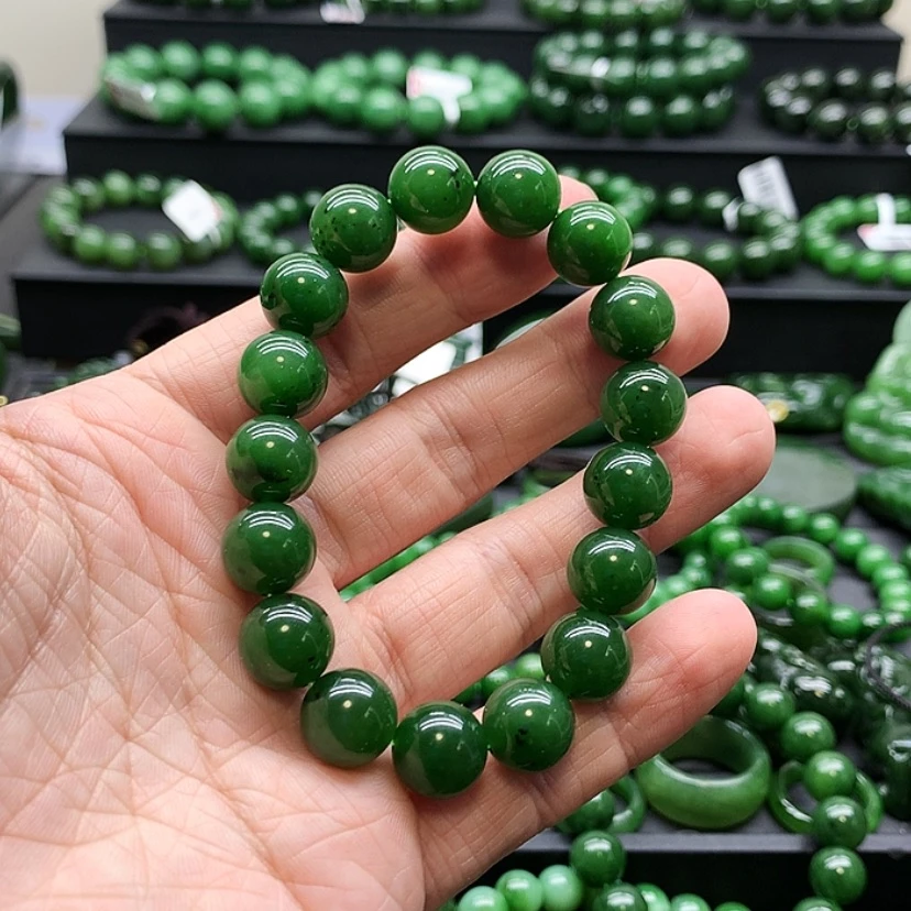 【闪购商品】和田玉（碧玉）手链未镶嵌地*