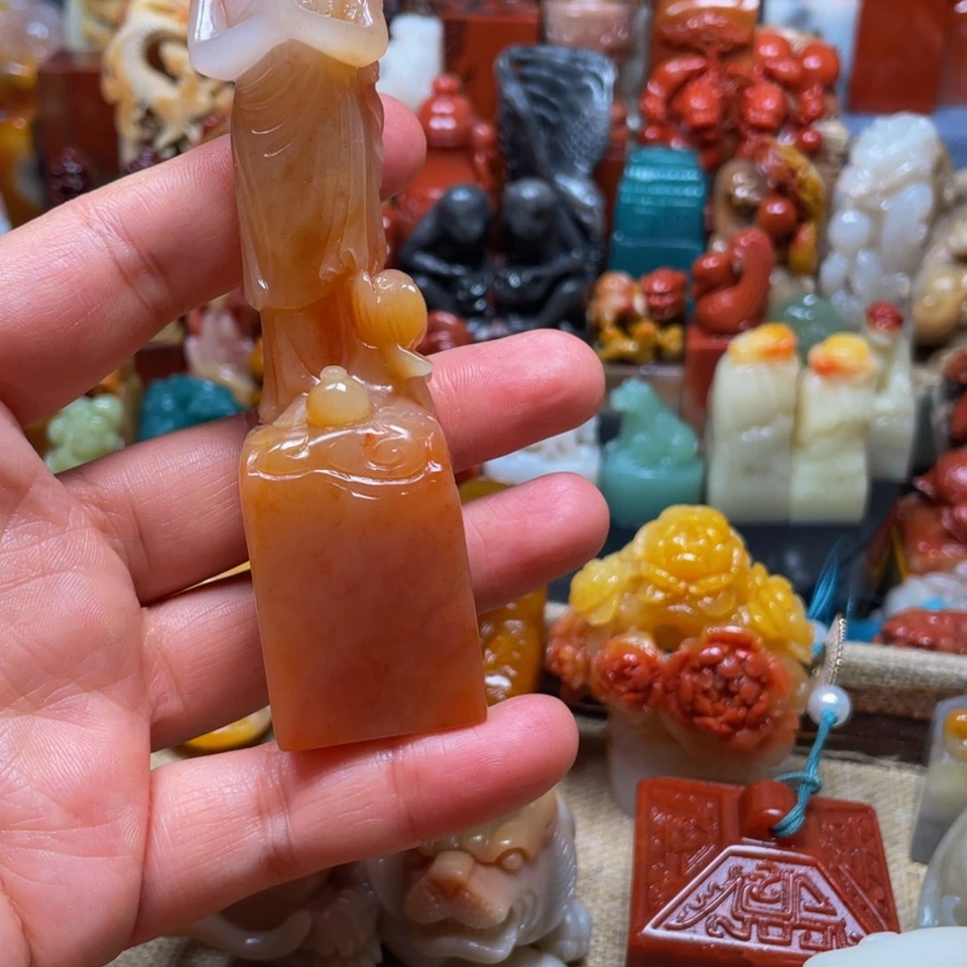 昌化石印石精美寿山