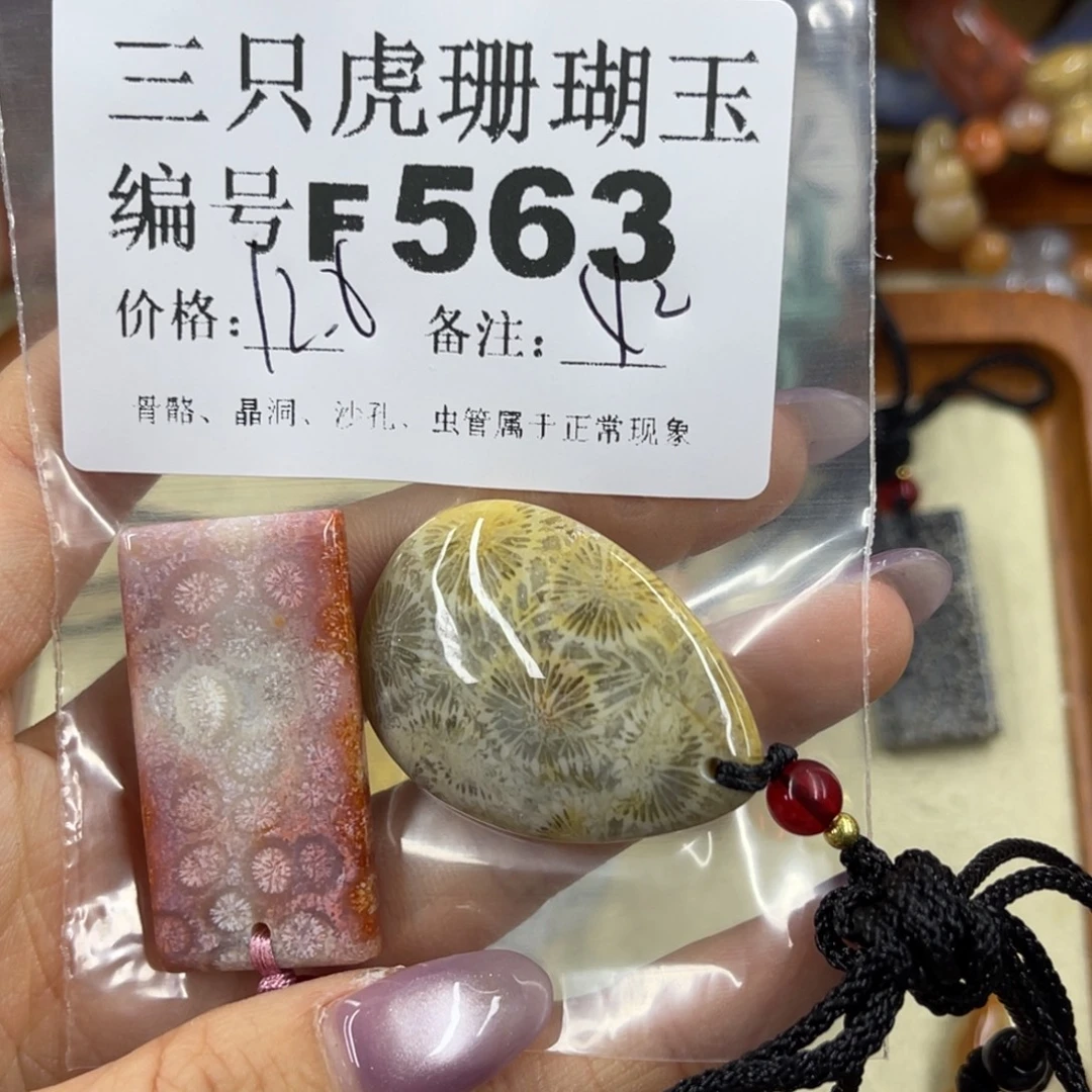夏***8未镶嵌h硅化珊瑚（珊瑚玉）
