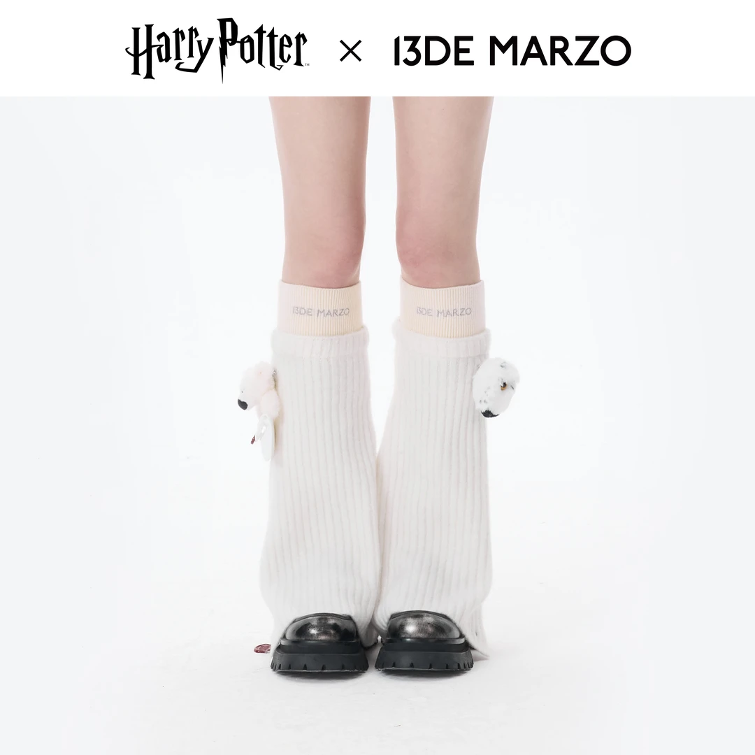 13DE MARZO X 哈利·波特联名系列2025秋季新款薇袜套堆堆袜