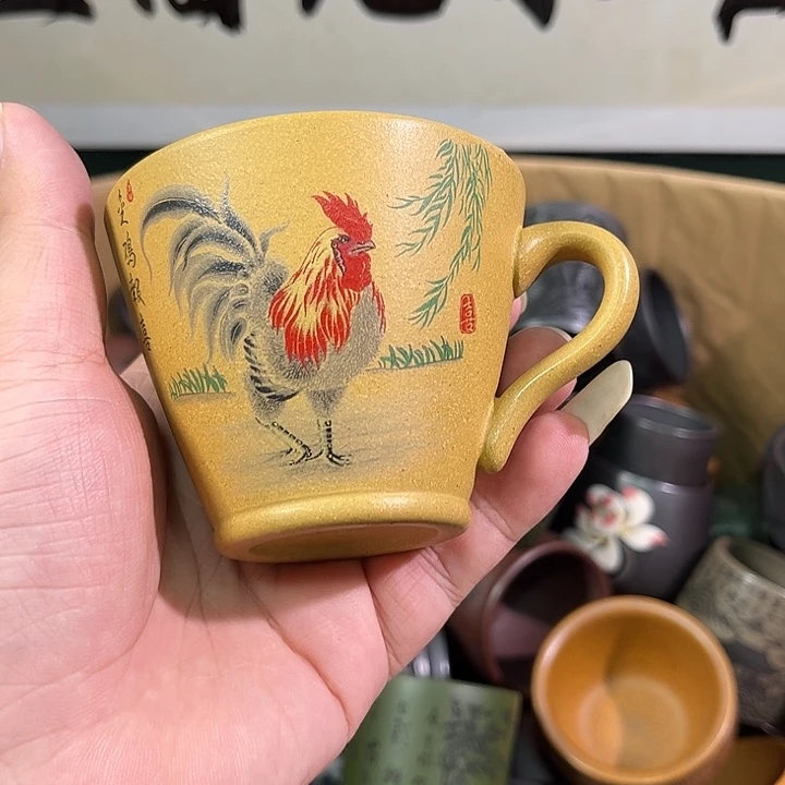 茶杯紫砂全手工紫砂主人杯