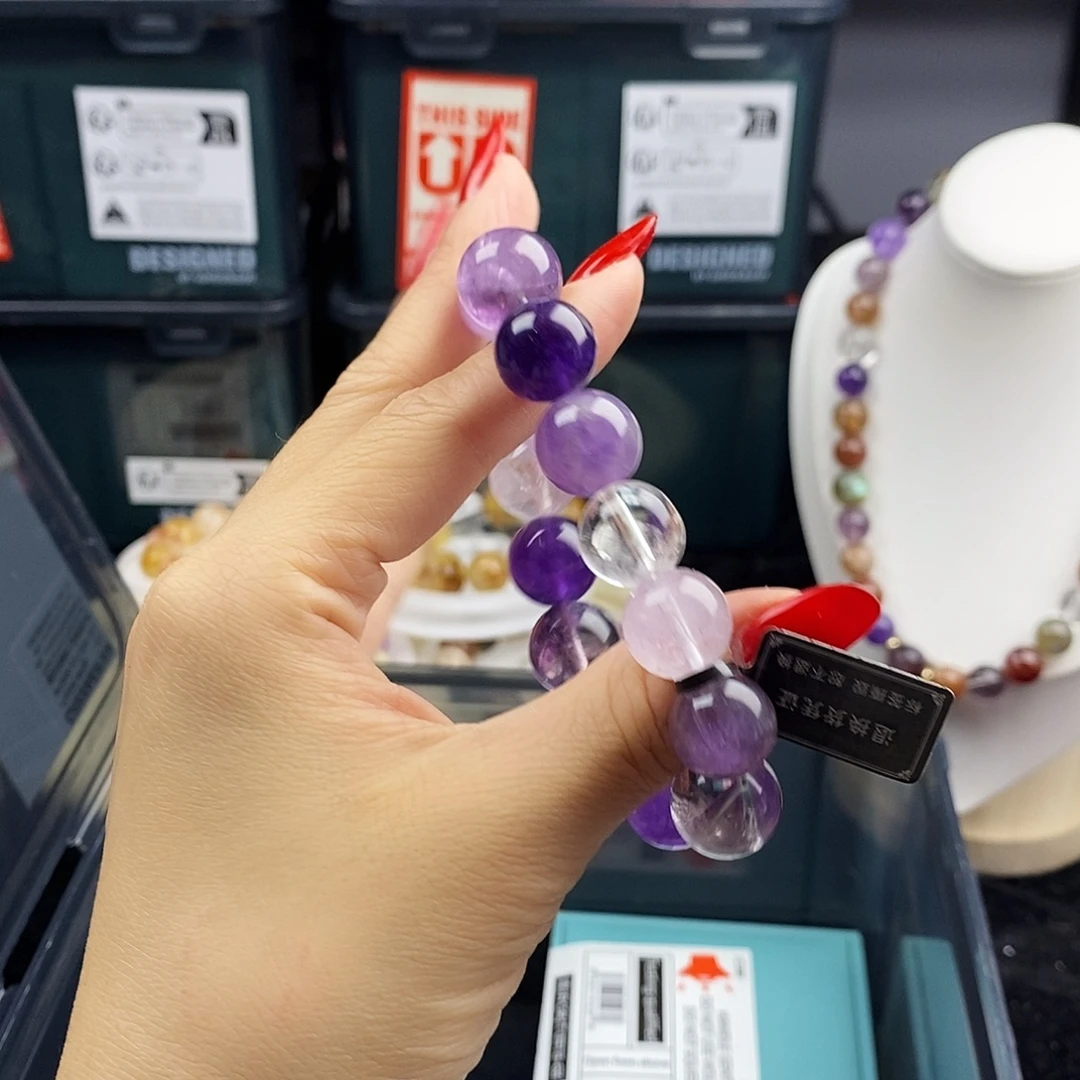 手链银S925镶嵌水晶