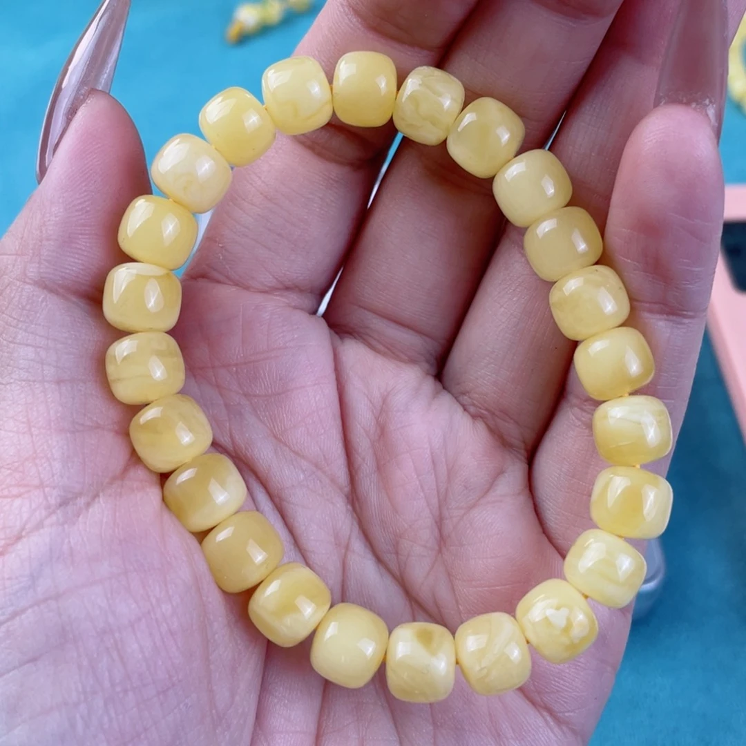 蜜蜡裸石未镶嵌蜜蜡