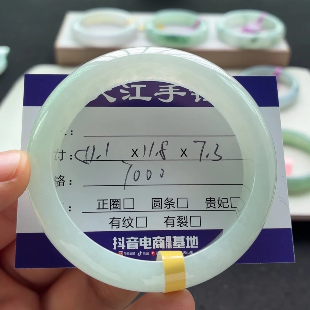 未镶嵌手镯翡翠