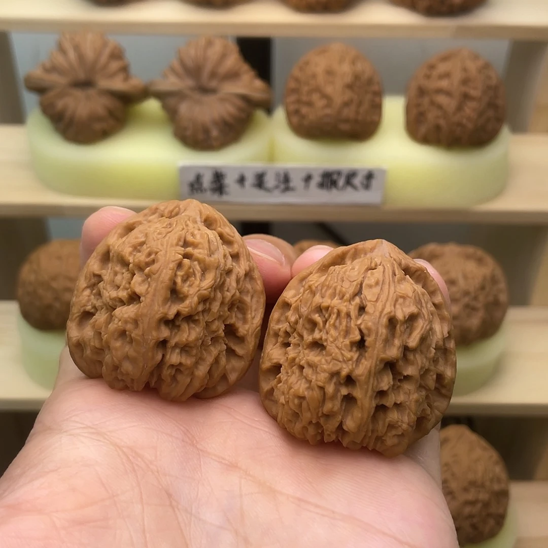 文玩核桃吊坠38全品南疆石