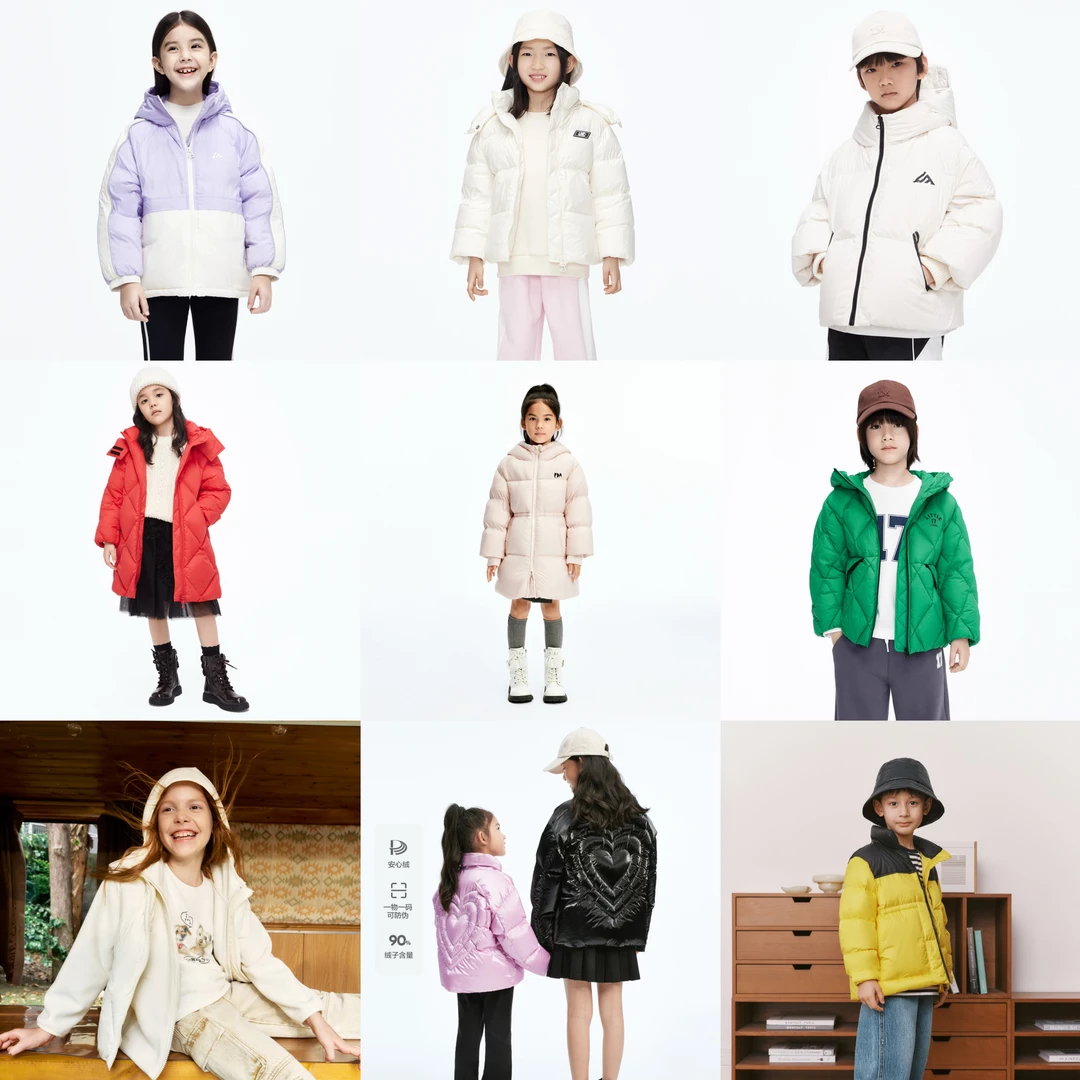 【羽绒服-断码合集】littlemoco童装男女童羽绒服外套短款中长款