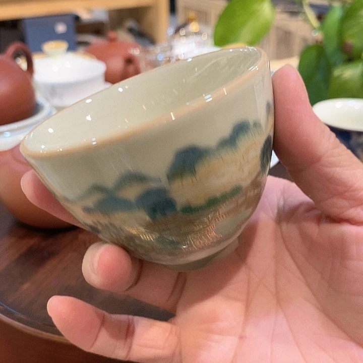 主人杯茶杯大瓷器