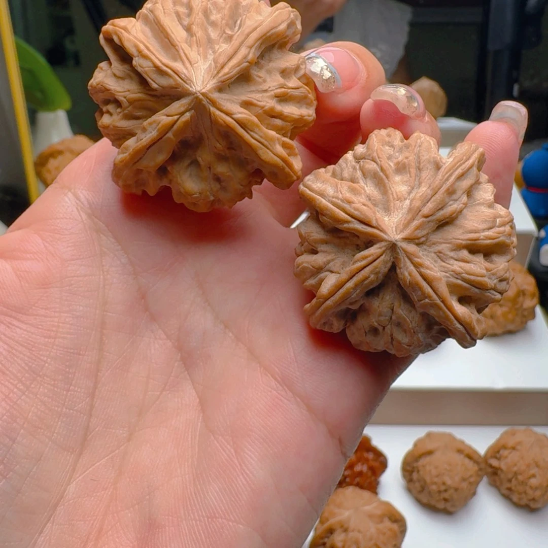 把件核桃41玉玺四棱