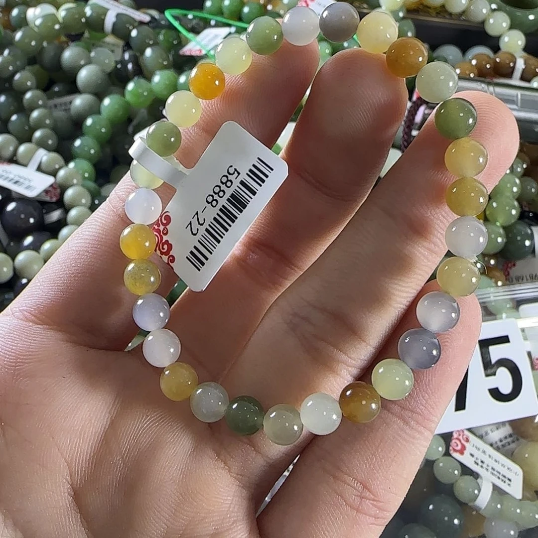 和田玉手链未镶嵌275