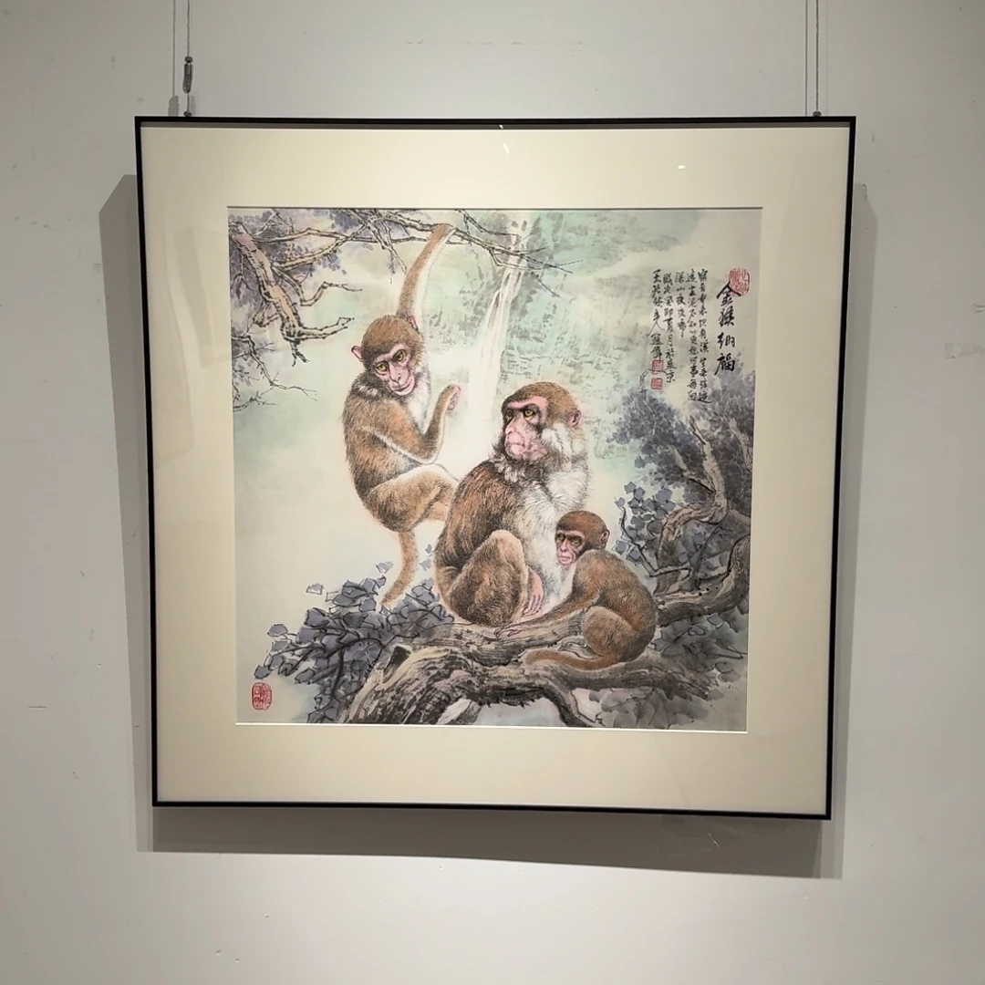 国画国画作品ZJW老师