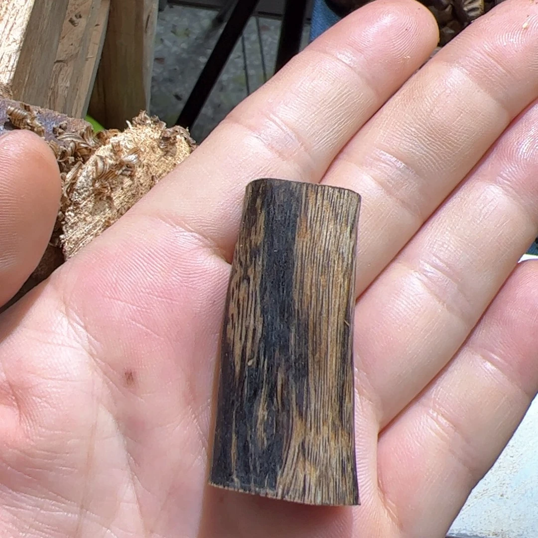 吊坠沉香白棋素牌6.5克