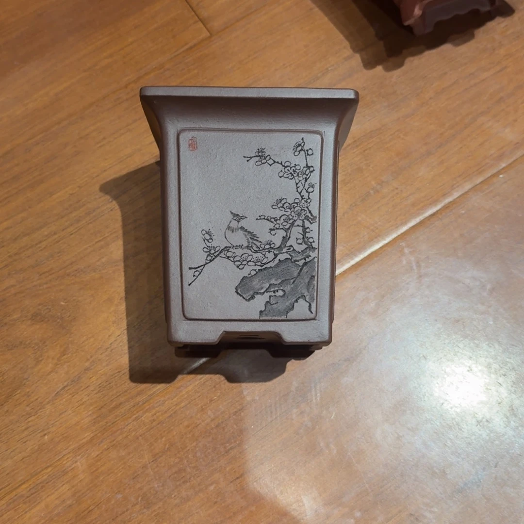 花盆紫砂原矿紫泥