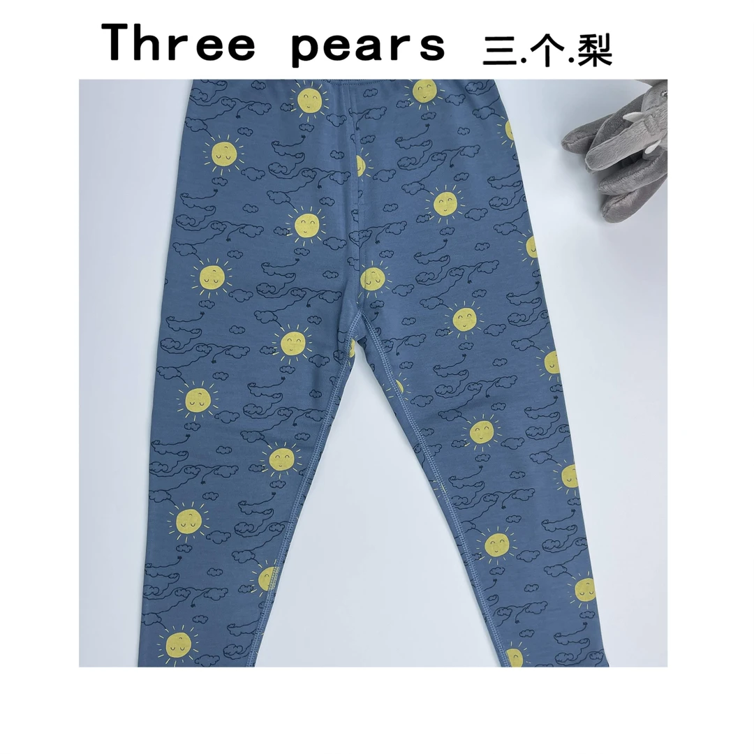 蛋白儿童家居服单裤1805