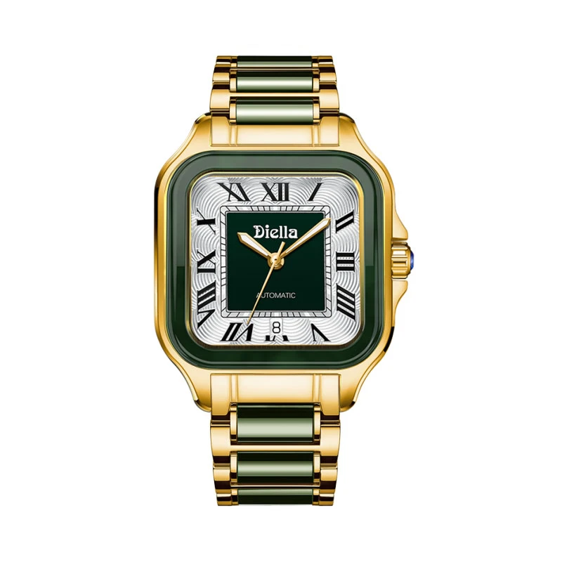 【彤总专属】艾华仕/Aivasee【AD6027G青玉男表】机械男轻奢腕表