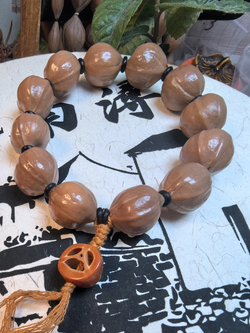 1.8短桩光珠料原皮手串手持