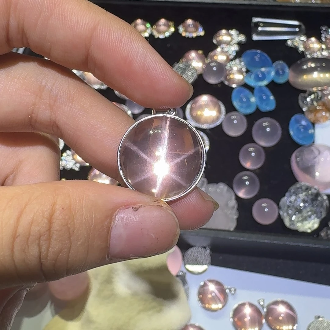 水晶珠宝半成品未镶嵌w***e