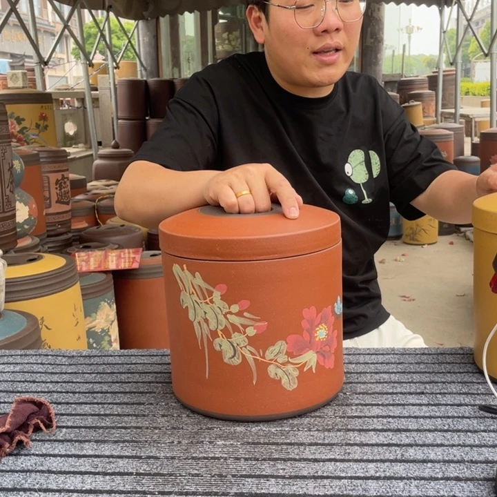 紫砂茶叶罐茶叶罐