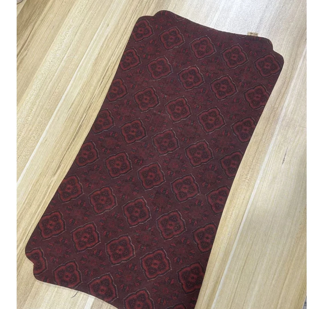 【福器】【菱花如意】束腰红云纱茶席45*24