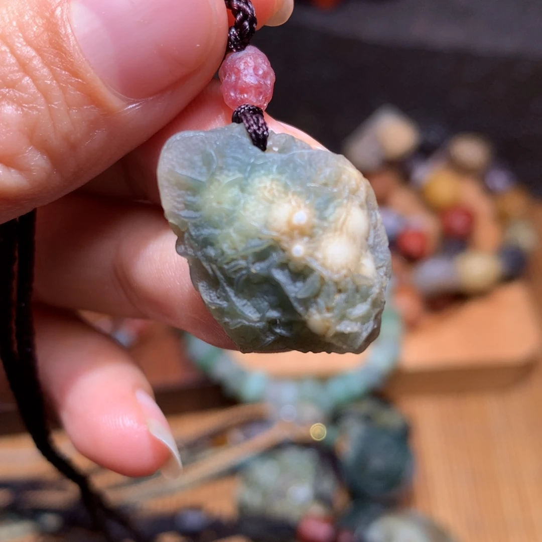 未镶嵌玛瑙/玉髓珠宝半成品