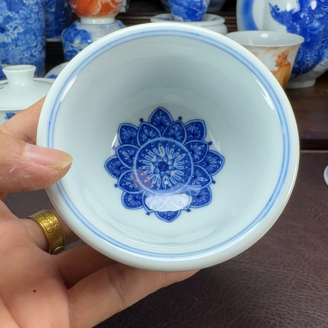 八***月瓷片当代景德镇陶瓷手绘茶具